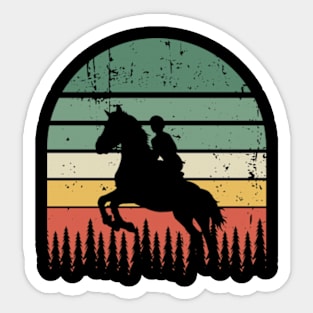 Horseback Riding Sticker